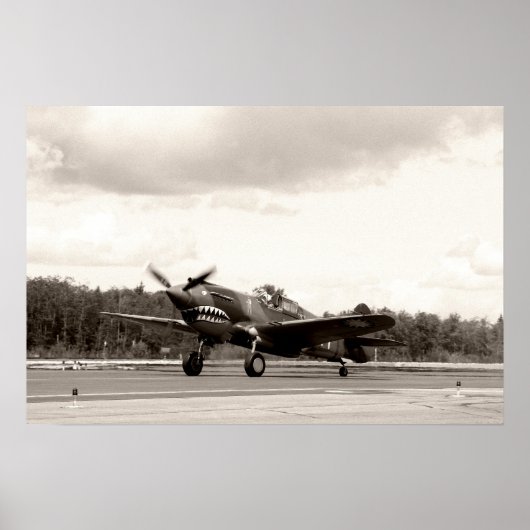 P-40C Tomahawk Poster (Vorne)