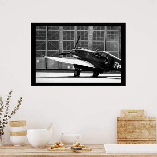 P-40C Tomahawk Poster (Küche)