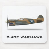 P-40E WARHAWK MOUSEPAD (Vorne)