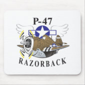 p-47-Donnerbolzen Mousepad (Vorne)