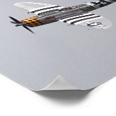 P-47-Donnerbolzen Poster (Ecke)