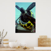 P-47-Donnerbolzenplakat Poster (Küche)