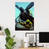P-47-Donnerbolzenplakat Poster (Heimbüro)