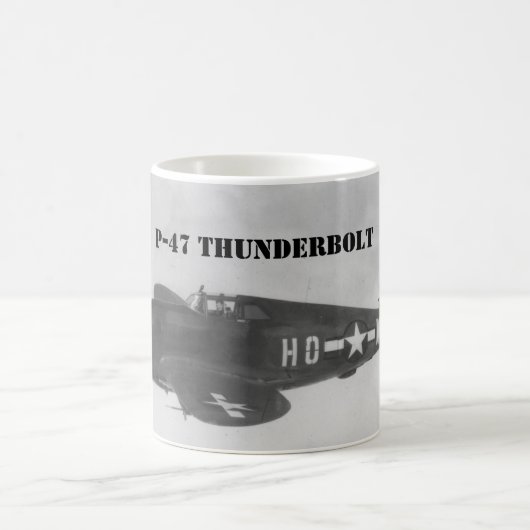 P-47 "Thunderbolt" 1944 Kaffeetasse (Mittel)