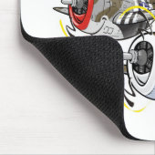 P-47 Thunderbolt in Formation Mousepad (Ecke)