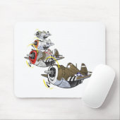 P-47 Thunderbolt in Formation Mousepad (Mit Mouse)