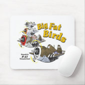 P-47 Thunderbolt in Formation Mousepad (Mit Mouse)