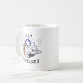 P-47 Thunderbolt Kaffeetasse (Vorderseite Links)
