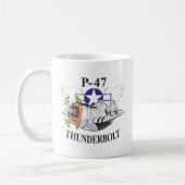 P-47 Thunderbolt Kaffeetasse (Links)