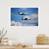 P-47 THUNDERBOLT "Nice Jugs" Poster (Küche)