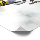 P-47 THUNDERBOLT POSTER (Ecke)