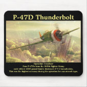 P-47D Thunderbolb Mousepad (Vorne)
