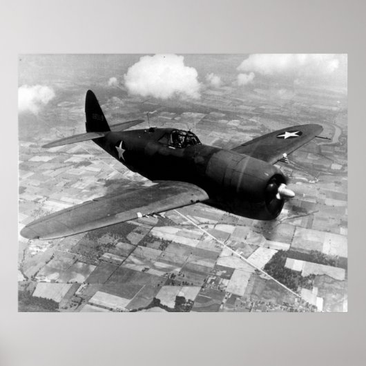 P-47D Thunderbolb Poster (Vorne)
