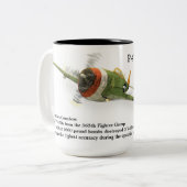 P-47D Thunderbolb Zweifarbige Tasse (Vorderseite Links)