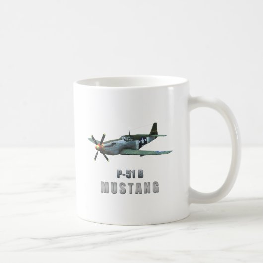P-51 B Mustang Kaffeetasse (Rechts)