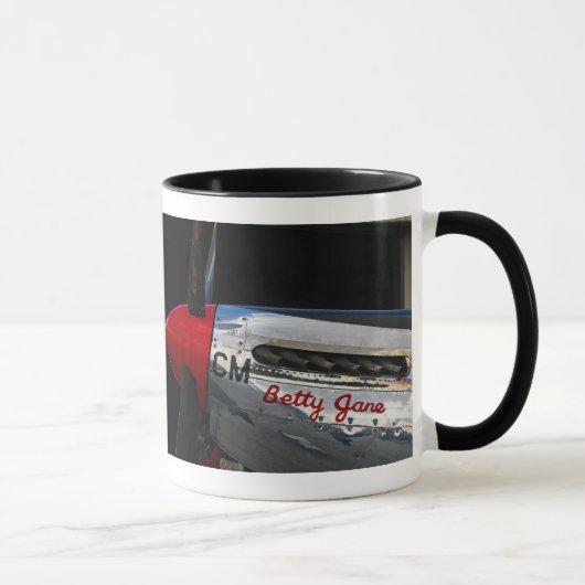 P-51 Betty Jane Kaffee-Tasse Tasse (Rechts)