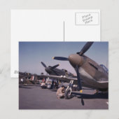 P-51 Mustang, 1942 Postkarte (Vorne/Hinten)