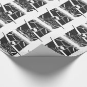 P-51 Mustang Geschenkpapier (Ecke)