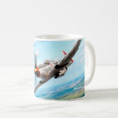 P-51 Mustang Kaffeetasse (VorderseiteRechts)