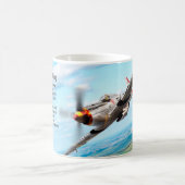P-51 Mustang Kaffeetasse (Mittel)