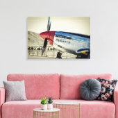 P-51 Mustang Leinwanddruck (Insitu (Wohnzimmer))