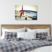 P-51 Mustang Leinwanddruck (Insitu (Schlafzimmer))