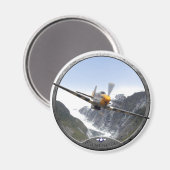 P-51 Mustang Magnet (Vorderseite/Rückseite)