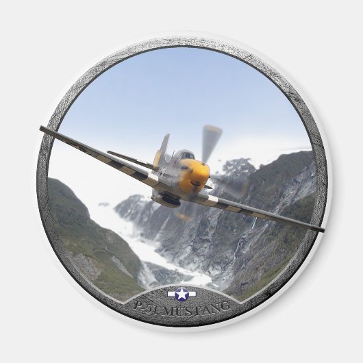 P-51 Mustang Magnet (Vorne)