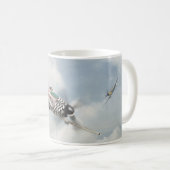 "P-51 Mustang"mug Kaffeetasse (VorderseiteRechts)