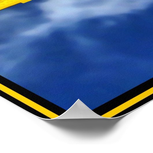 P 51 Mustang Poster (Ecke)