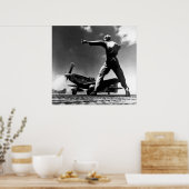 P-51 Mustang Poster (Küche)
