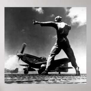 P-51 Mustang Poster