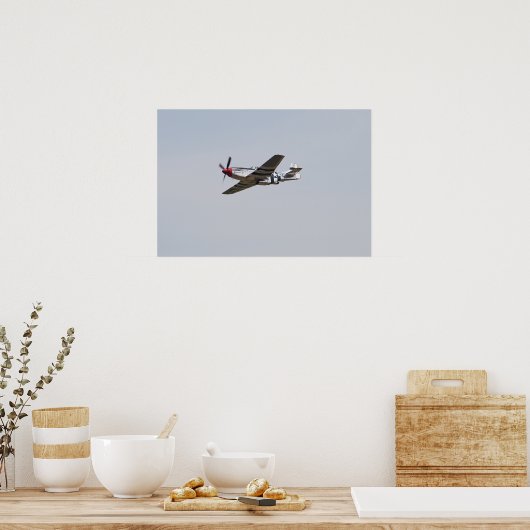P-51 Mustang Poster (Küche)