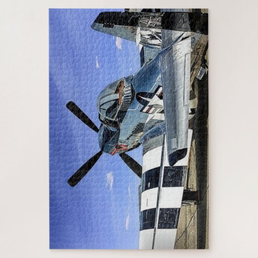 P-51 Mustang Poster Puzzle (Vertikal)