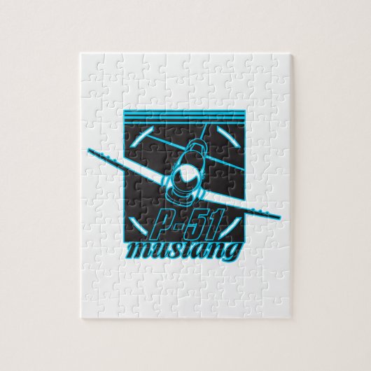 P-51 Mustang Puzzle (Vertikal)