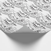 P-51 MUSTANG rc Modellpilot Geschenkpapier (Ecke)