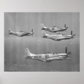 P-51 Mustangs Poster (Vorne)