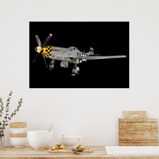 P-51 POSTER (Küche)