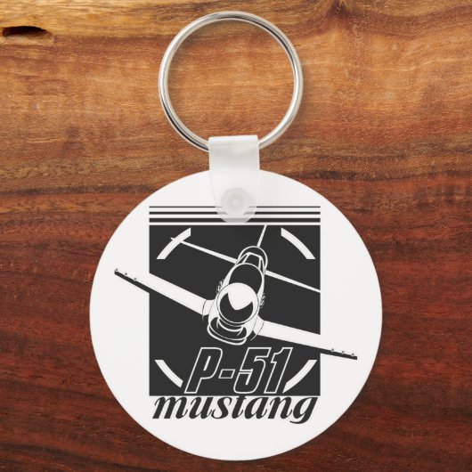 P-51-Senf Schlüsselanhänger (Vorderseite)
