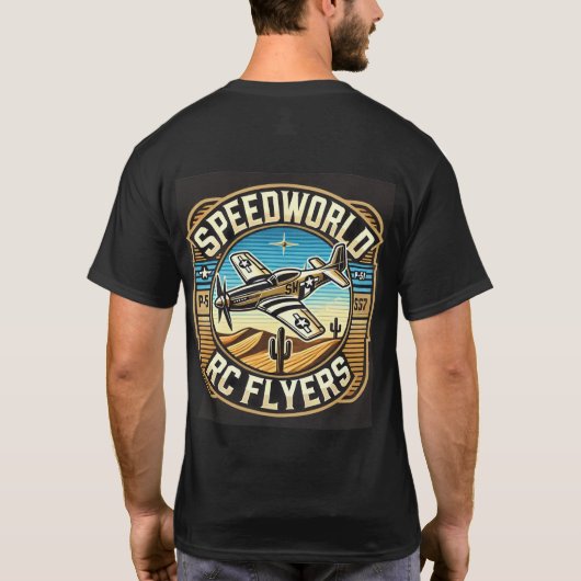 P-51 speedworld shirt (Rückseite)