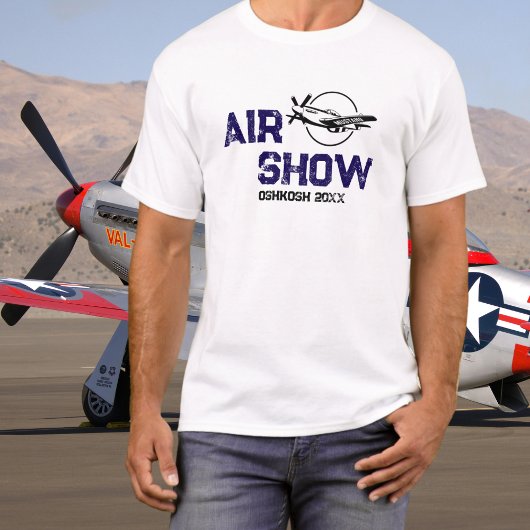 P-51 Vintage Militärmesse WW2 T-Shirt