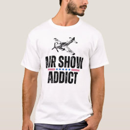 P-51 Vintages Luftfahrzeug Militärisches WW2 Airsh T-Shirt