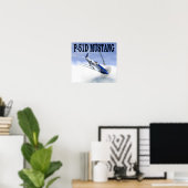 P-51 vs BF109 POSTER (Heimbüro)