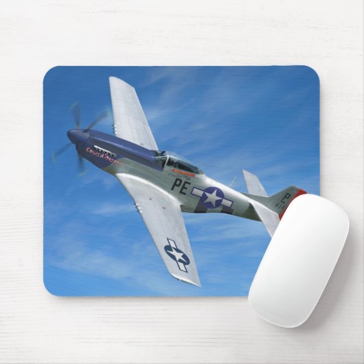P-51D "Cripes A mächtig " Mousepad (Mit Mouse)