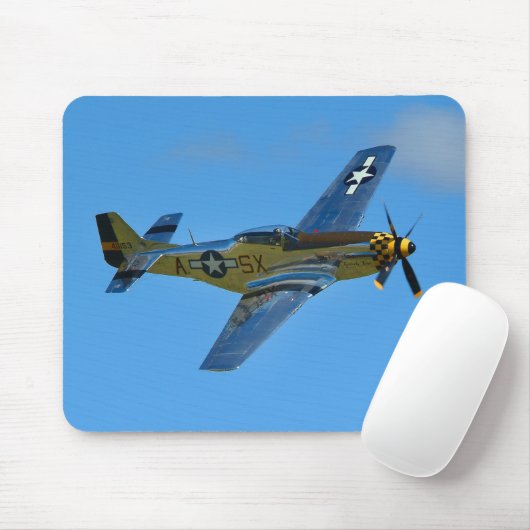 P-51D Mustage-1 Mousepad (Mit Mouse)