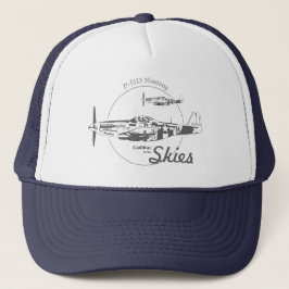 P-51D Mustang „Cadillac of the Skies“ cap Truckerkappe