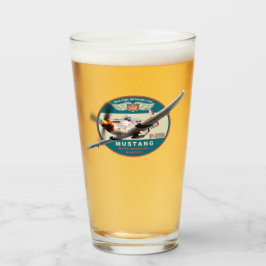 "P-51D Mustang" Glas