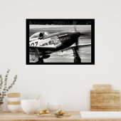 P-51D Mustang - Hell-er Bust Poster (Küche)