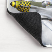 P-51D MUSTANG-MAUSUNTERLAGE MOUSEPAD (Ecke)