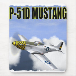 P-51D MUSTANG-MAUSUNTERLAGE MOUSEPAD